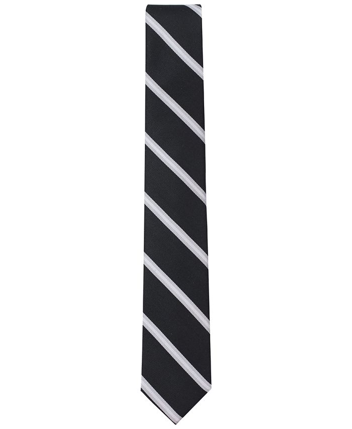 Bar III Men's Hancock Stripe Skinny Tie, Created for Macy's - Macy's