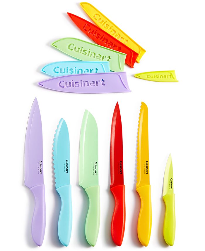 Cuisinart C55CNS-6PCS Advantage Color Collection 6-Piece Non-Stick Cutlery  Set, Multicolor