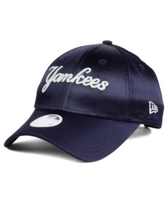 satin yankees hat