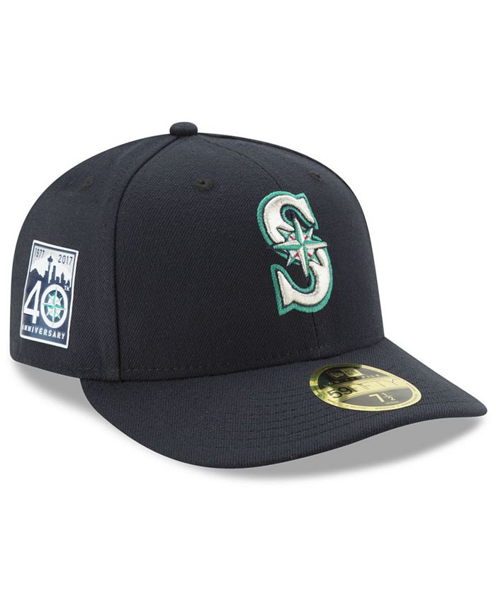 New Era Seattle Mariners 2017 40th Anniversary Patch 59FIFTY Low