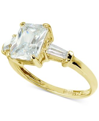 Giani Bernini - Cubic Zirconia Ring in 18k Gold-Plated Sterling Silver