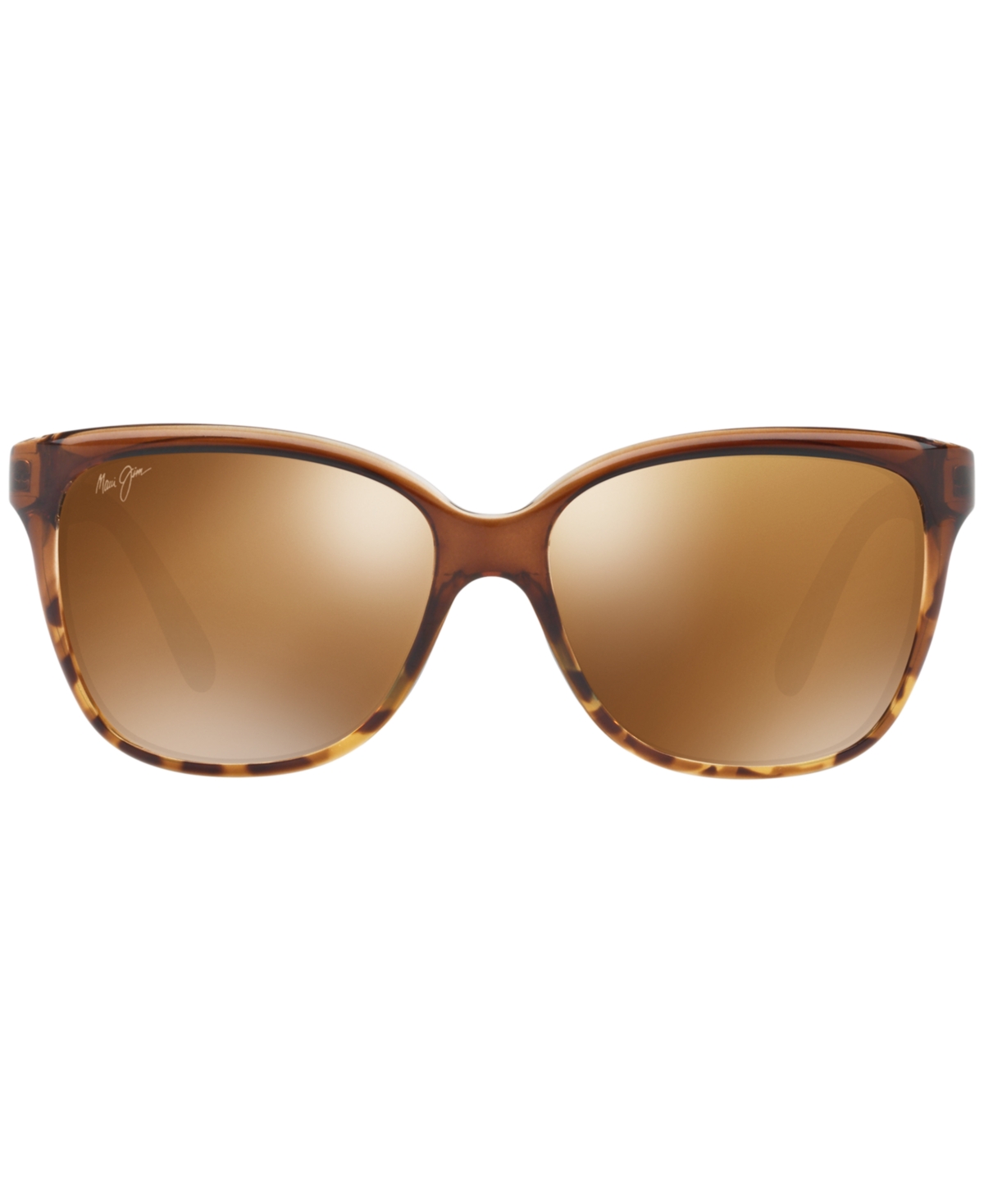 Maui Jim Polarized Starfish Sunglasses, 744 56 In Tortoise,bronze Gradient Polar