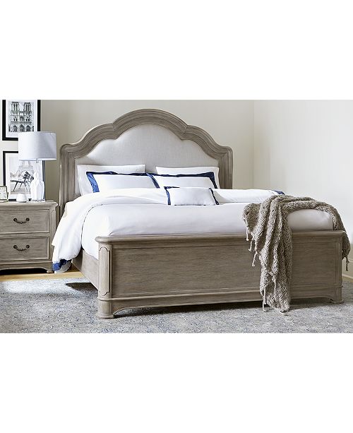 Furniture Elina Bedroom Furniture Set 3 Pc Queen Bed Dresser And Nightstand Created For Macy 4038