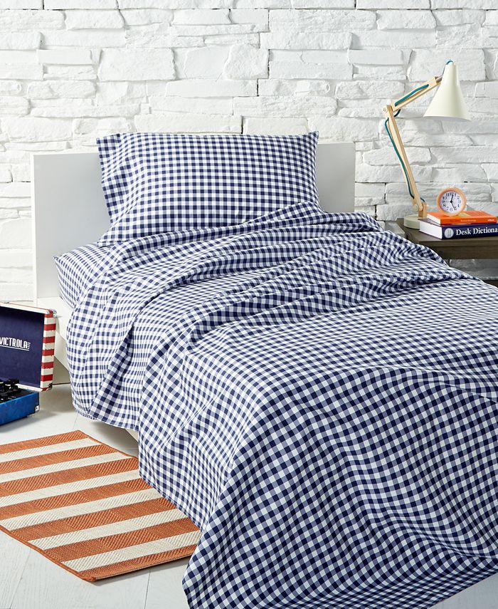 Jessica Sanders CLOSEOUT! Printed Microfiber Twin XL 3Pc Sheet Set