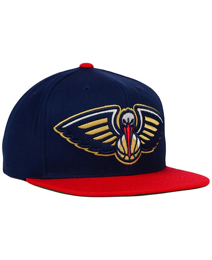 Mitchell & Ness New Orleans Pelicans XL Logo Snapback Cap & Reviews ...