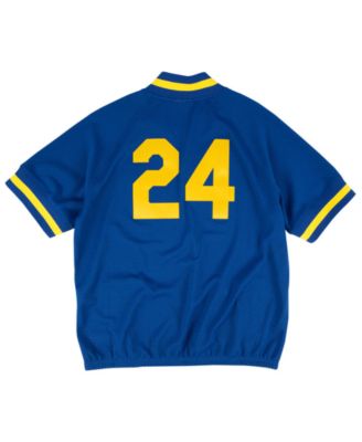 Mitchell & Ness Men's Ken Griffey Jr. Seattle Mariners BP Mesh Jersey Top 