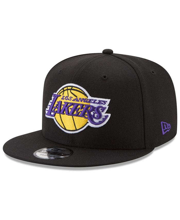 New Era Los Angeles Lakers All Metallic Hoops 9FIFTY Snapback Cap - Macy's