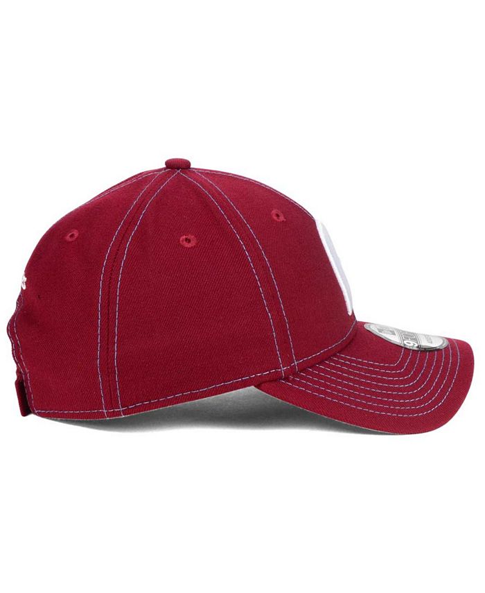 Casquette New Era 9Forty Snapback Philadelphia Phillies – Gris/rouge – Taille Unique – Neuve