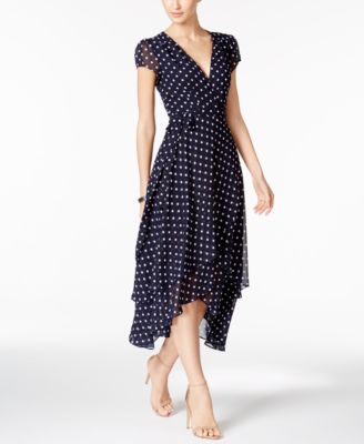 Betsey johnson faux wrap dress online