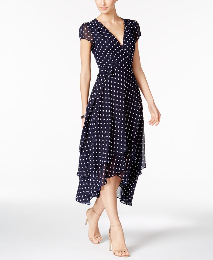 Betsey johnson store faux wrap dress