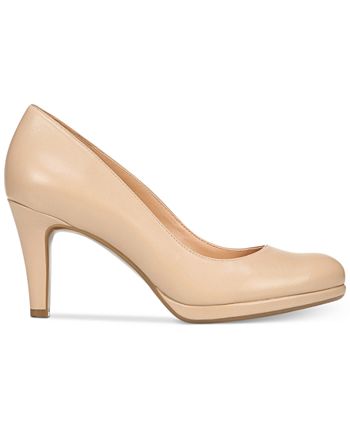 naturalizer michelle pumps caramel