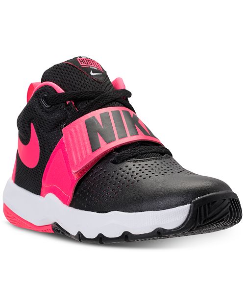 Nike Big Boys Team Hustle D8 Basketball Sneakers From Finish Line