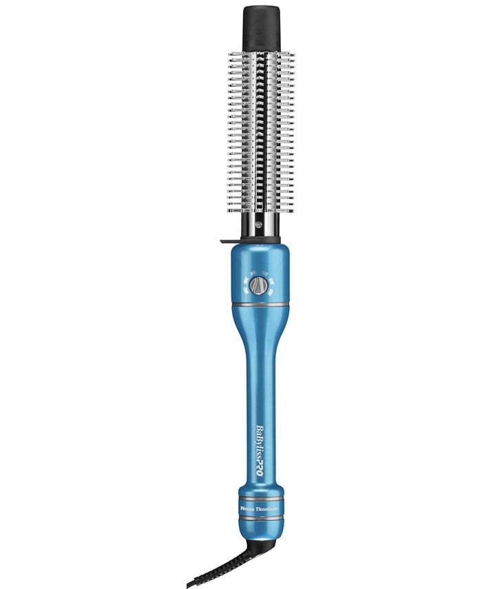 Babyliss Pro Nano Titanium Blue 1" Thermal Brush Iron Macy's