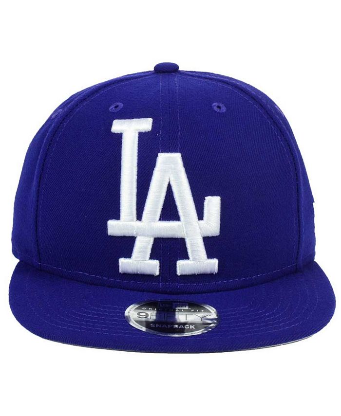 New Era Los Angeles Dodgers Logo Grand 9FIFTY Snapback Cap & Reviews ...