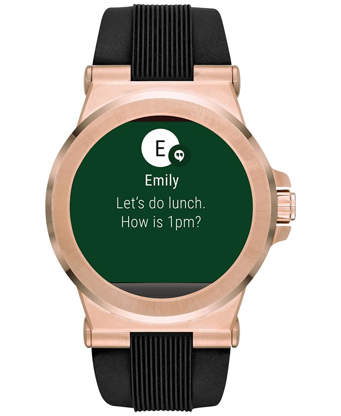 michael kors dylan smartwatch strap