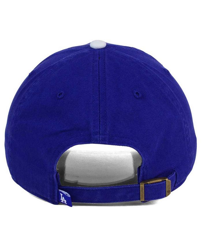 47 Brand Los Angeles Dodgers Khaki Clean UP Cap - Macy's