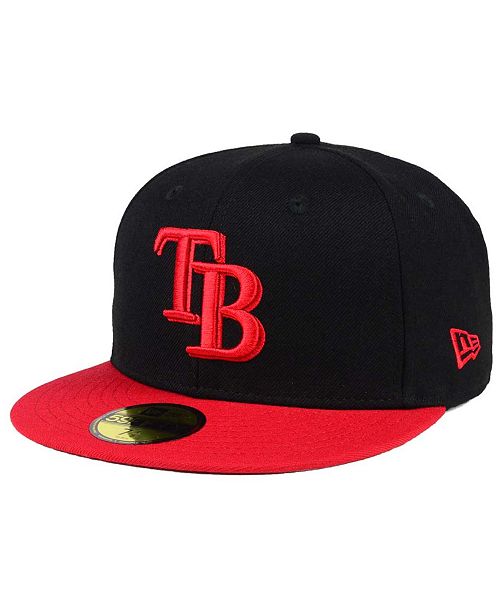 New Era Tampa Bay Rays Black Red 59fifty Fitted Cap Reviews