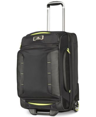 high sierra at8 wheeled duffel upright