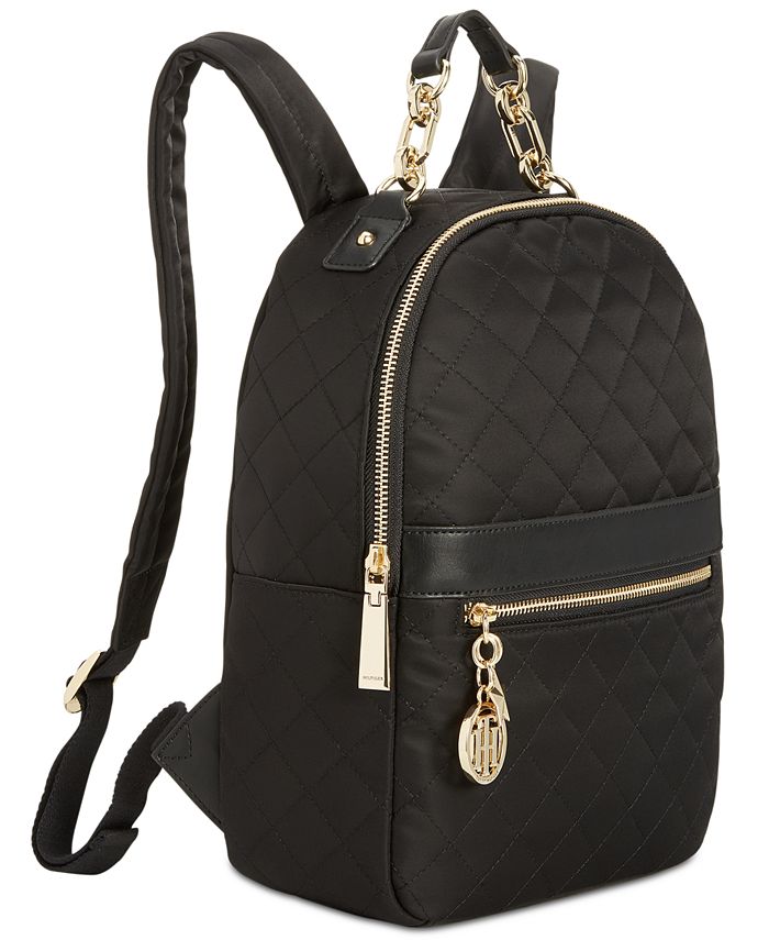 Tommy Hilfiger Charm Quilted Backpack & Reviews - Handbags ...