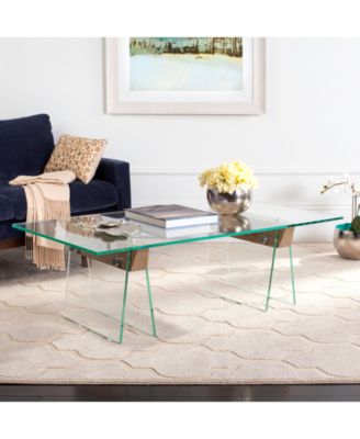 Modern Glass Loft Coffee Table