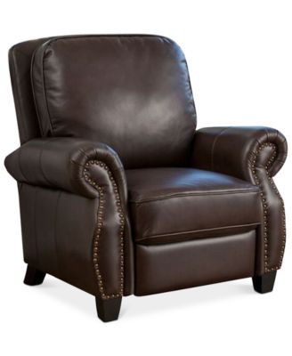 pu leather recliner