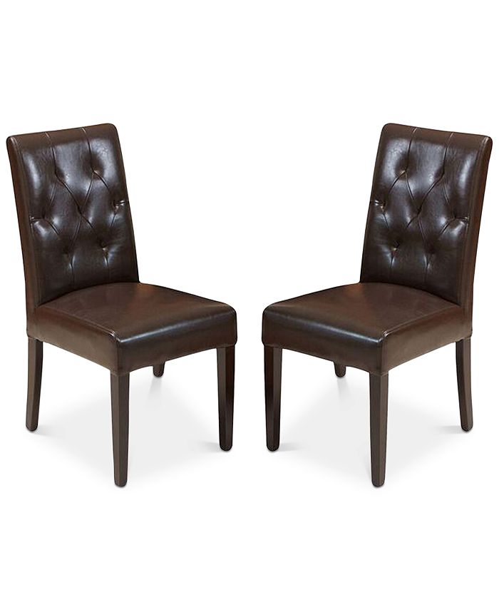 Noble House - Maldan Dining Chairs (Set of 2), Quick Ship