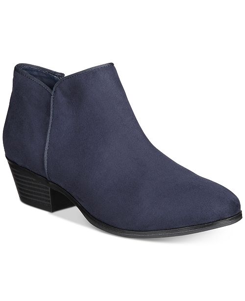 Style & Co Wileyy Ankle Booties, Created for Macy's Boots Shoes