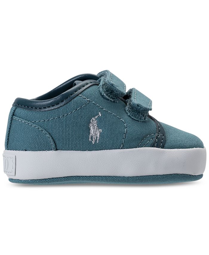 Polo Ralph Lauren Baby Boys' Ethan Low EZ Layette Casual Sneakers from