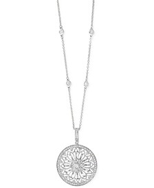 EFFY® Diamond Filigree Pendant 18" Necklace (1 ct. t.w.) in 14k Gold, White Gold or Rose Gold
