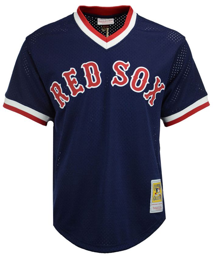Mitchell & Ness Men's Ted Williams Boston Red Sox Authentic Mesh ...