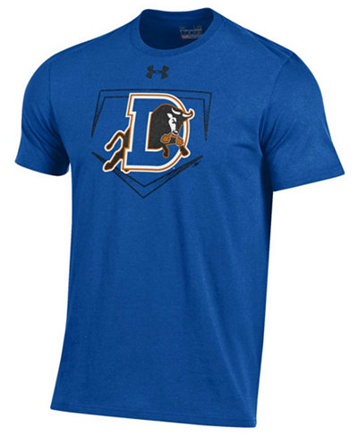 Under Armour Men's Durham Bulls At Home Logo Charged Cotton T-Shirt
