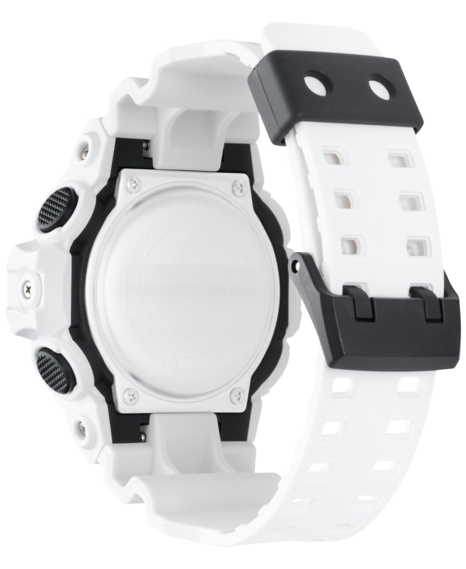 Men's Analog-Digital White Resin Strap Watch 54mm GA700-7A