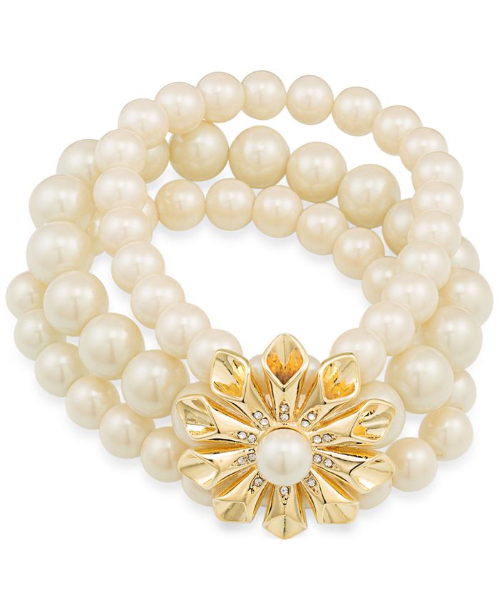 Carolee pearl shop bracelet