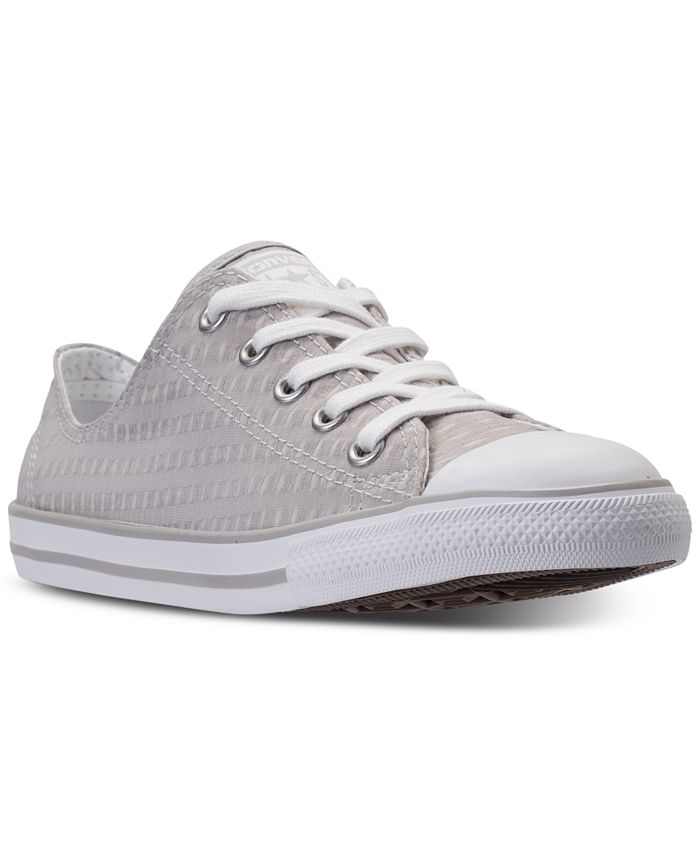 Converse Women's Chuck Taylor Dainty Lace Casual Sneakers from Finish ...