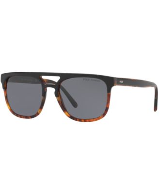 polo ralph lauren men's ph4125 square sunglasses