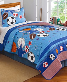 My World Sports Stars Reversible 2 Pc Twin Comforter Set