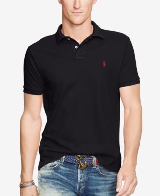 ralph lauren black polo mens