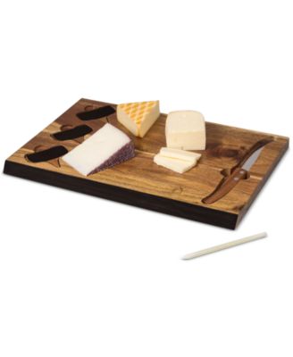 Toscana&reg; by Delio Acacia Wood Cheese Board & Tools Set