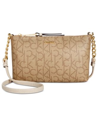 calvin klein signature hayden crossbody