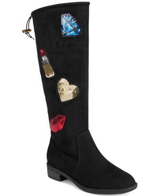 Sam Edelman - Pia Patches Boots, Little Girls (11-3) & Big Girls (3.5-7)