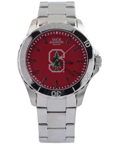 Jack Mason Men's Stanford Cardinal Color Sport Bracelet Watch