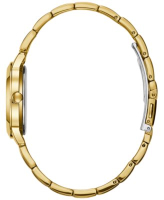 Women's Gold-Tone Stainless Steel Bracelet Watch 30mm