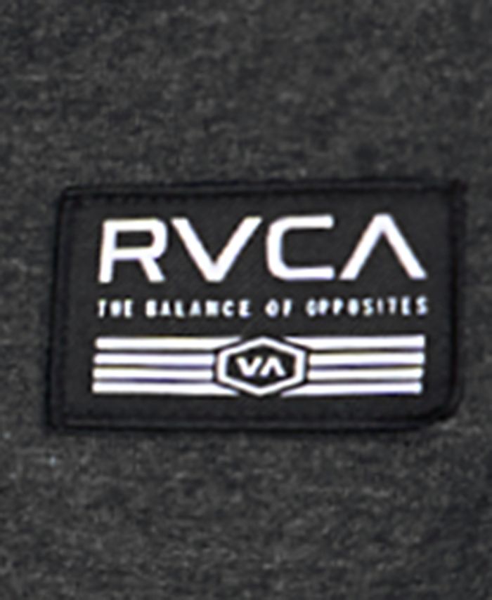 RVCA Men's Heathered Logo Hoodie - Macy's