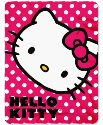 Hello Kitty - 45" x 60" Fleece Throw