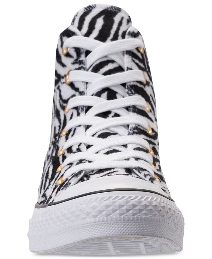 Converse Unisex Chuck Taylor HighTop Animal Print Casual Sneakers from