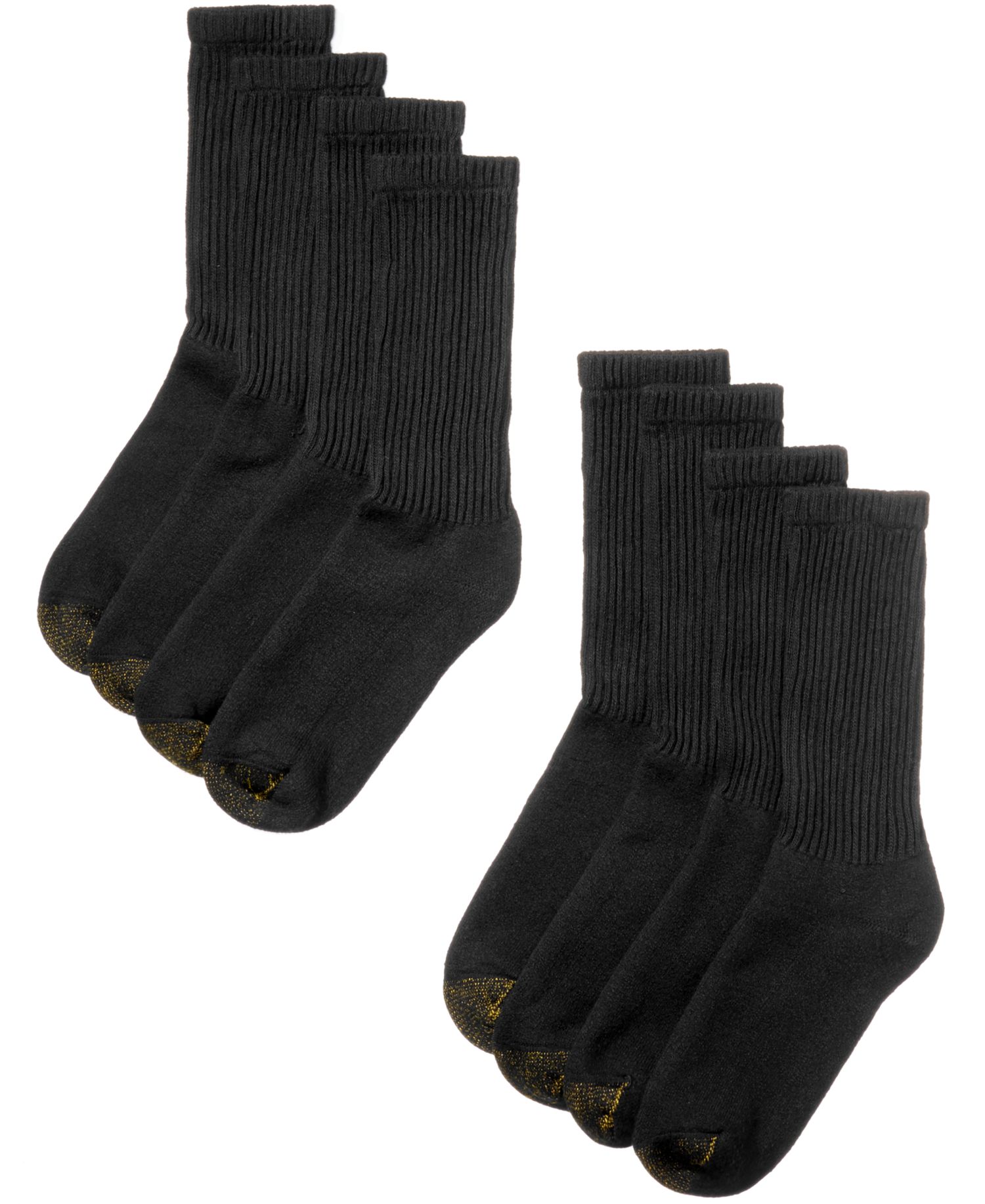 Men’s 8-Pack Athletic Crew Socks