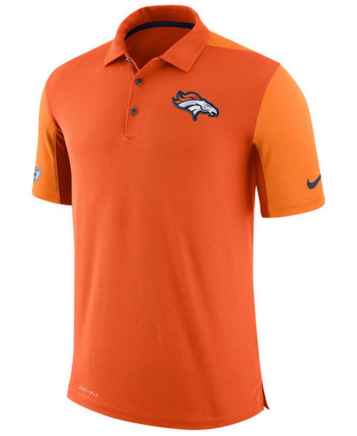 Nike Men's Denver Broncos Team Issue Polo - Macy's