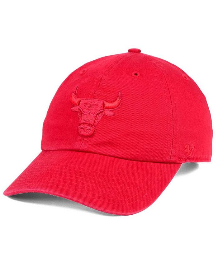 '47 Brand Chicago Bulls Triple Rush CLEAN UP Cap - Macy's
