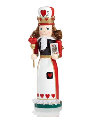 Holiday Lane 14 Wood Queen Of Hearts Nutcracker Created For
