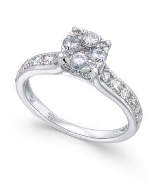 image of Diamond Composite Engagement Ring (1 ct. t.w.) in 14k White Gold